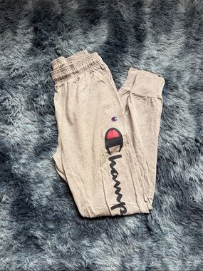 Champion Grey Logo Sweat Joggers
